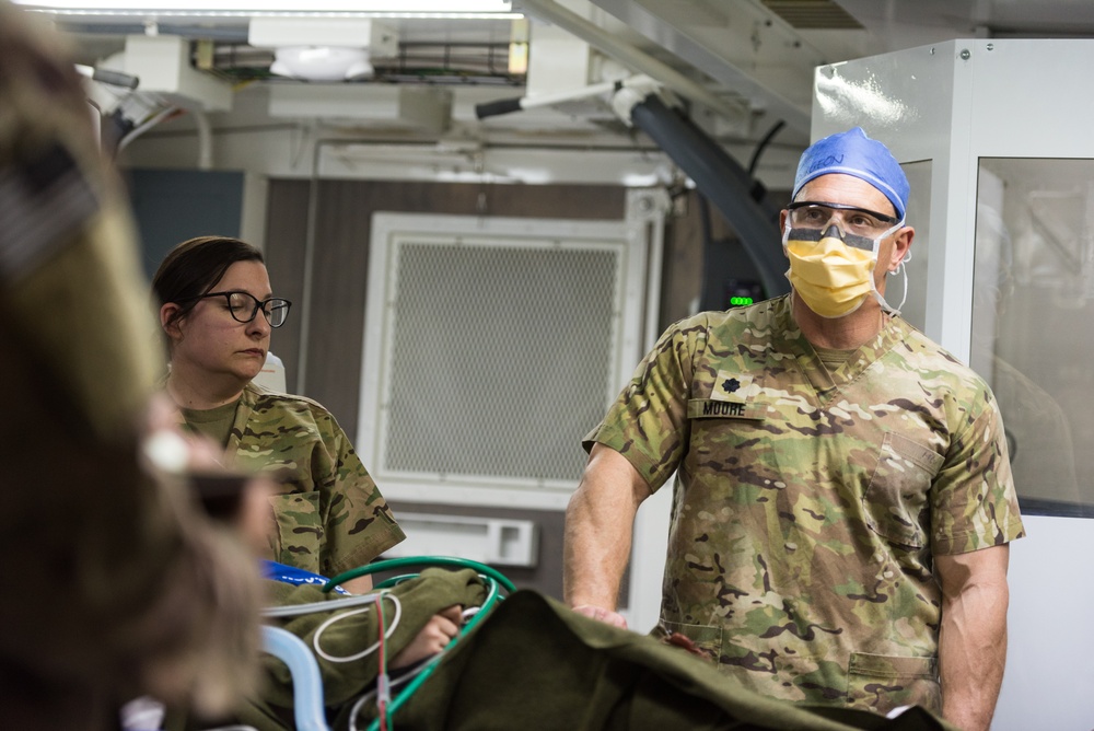 Coalition Members React to Mass Casualty Exercise