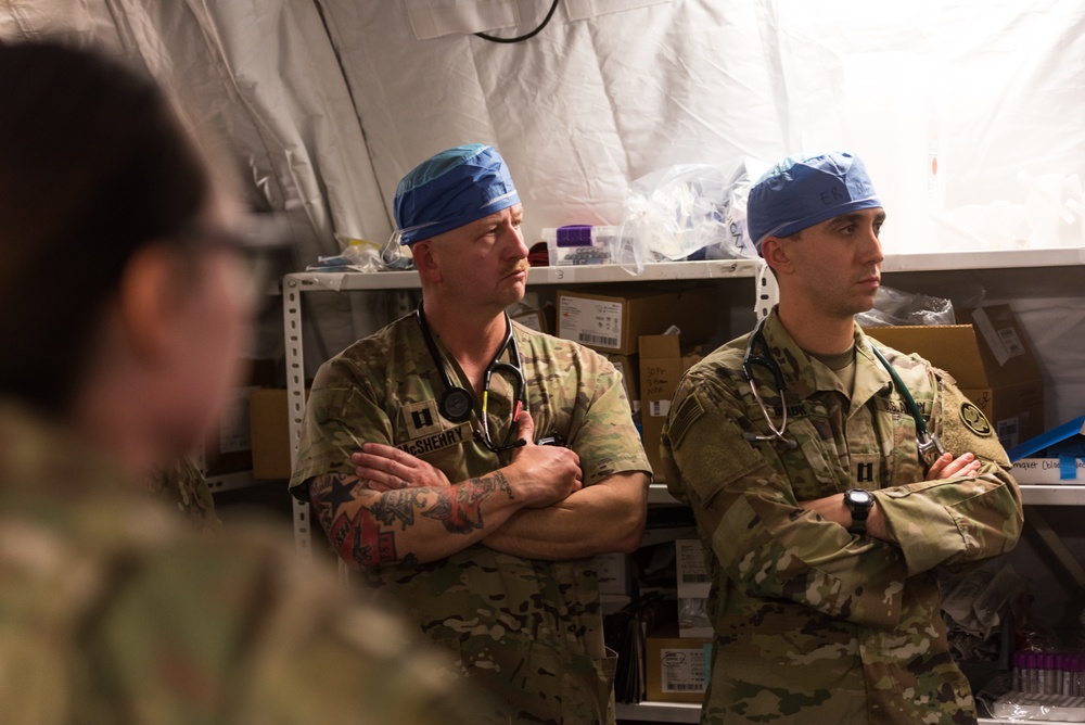 Coalition Members React to Mass Casualty Exercise