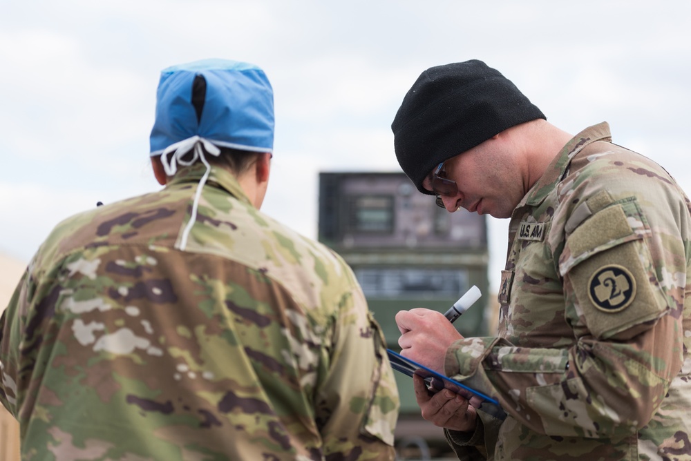 Coalition Members React to Mass Casualty Exercise