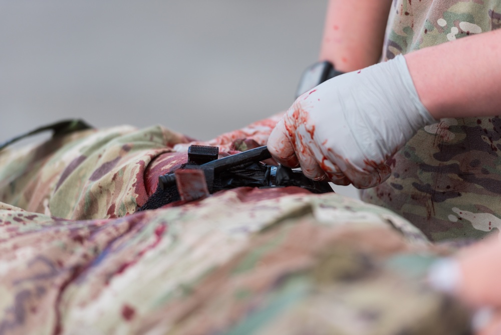 Coalition Members React to Mass Casualty Exercise