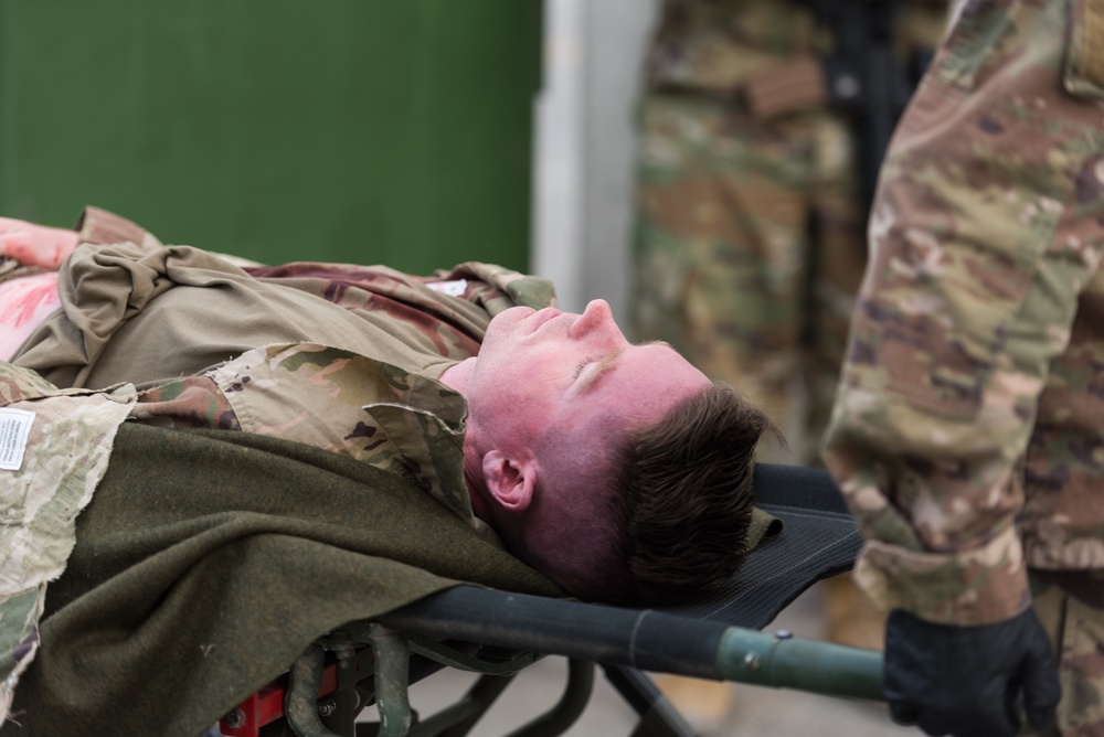 Coalition Members React to Mass Casualty Exercise