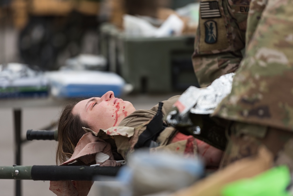 Coalition Members React to Mass Casualty Exercise