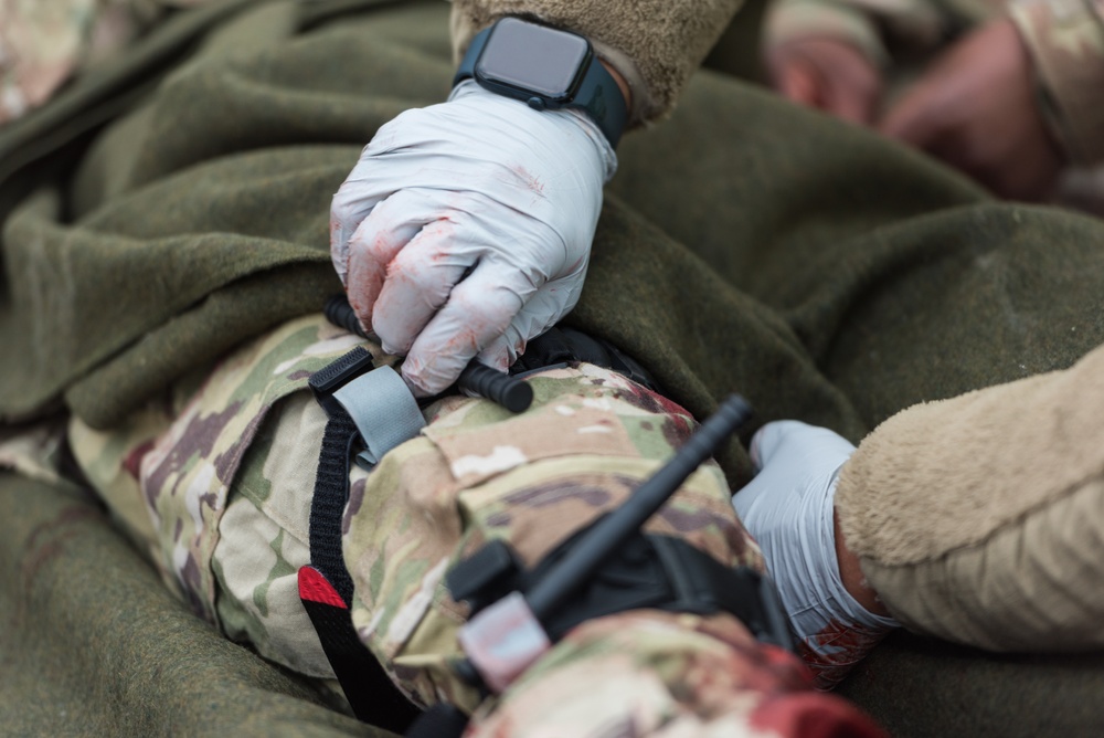 Coalition Members React to Mass Casualty Exercise
