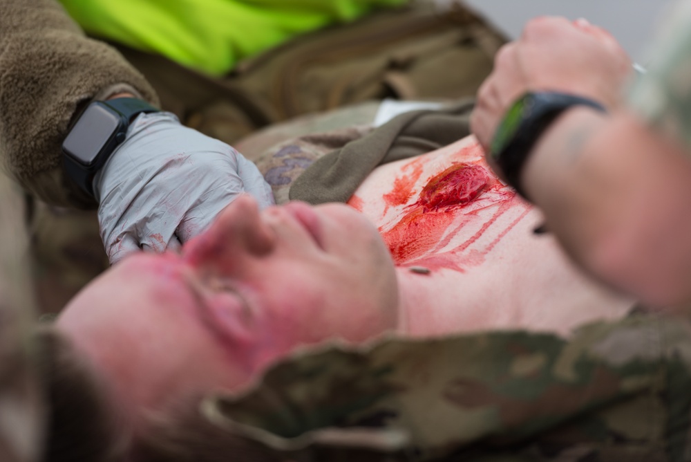 Coalition Members React to Mass Casualty Exercise