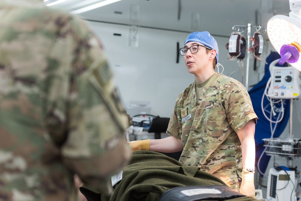 Coalition Members React to Mass Casualty Exercise