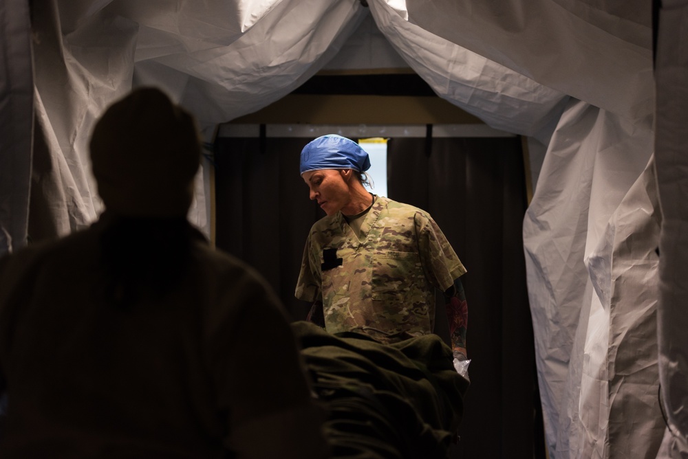 Coalition Members React to Mass Casualty Exercise