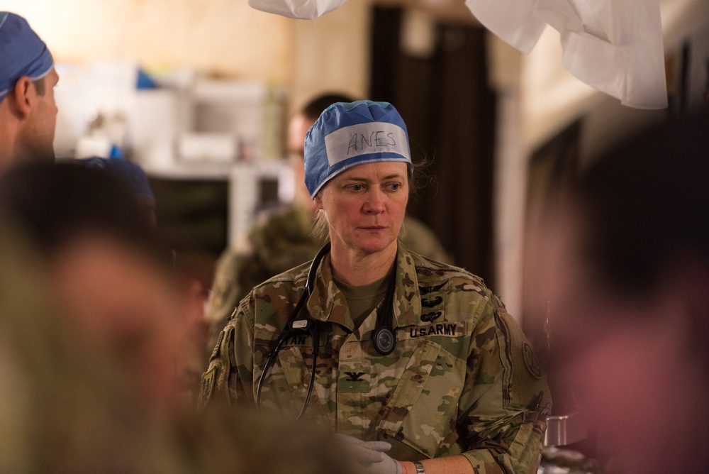 Coalition Members React to Mass Casualty Exercise