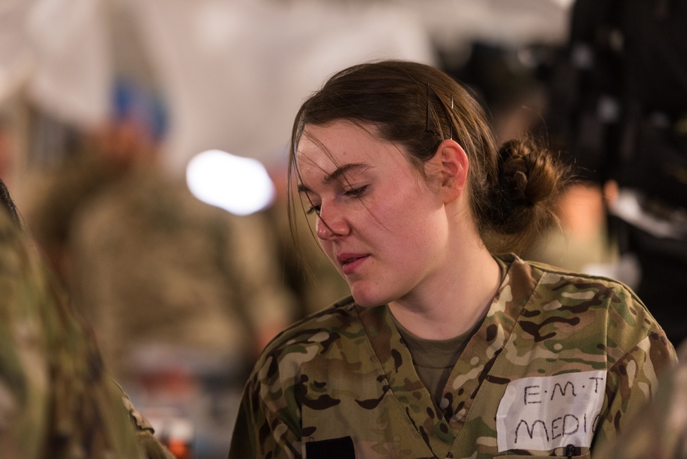 Coalition Members React to Mass Casualty Exercise