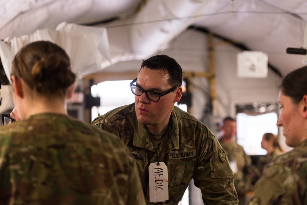 Coalition Members React to Mass Casualty Exercise