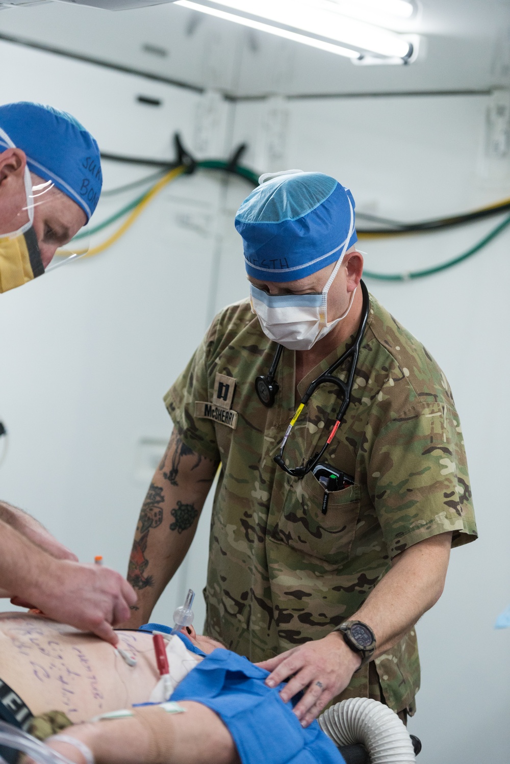Coalition Members React to Mass Casualty Exercise