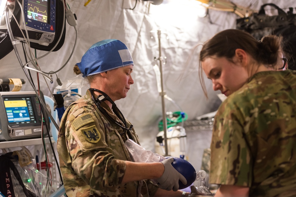 Coalition Members React to Mass Casualty Exercise