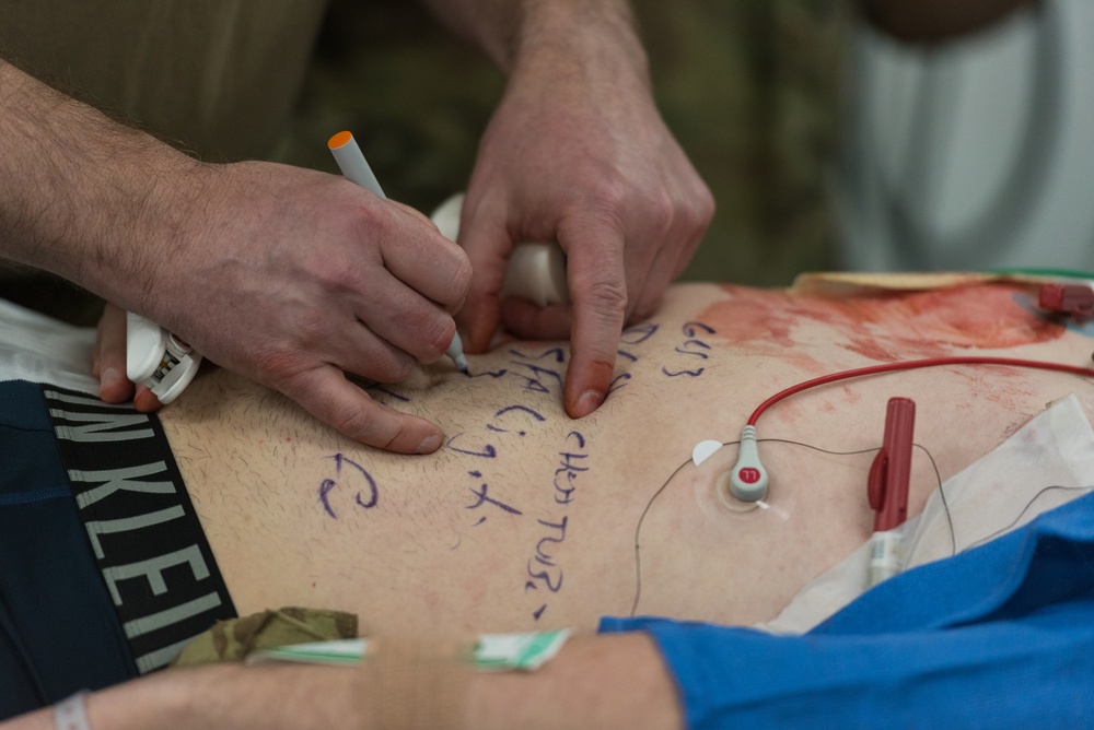 Coalition Members React to Mass Casualty Exercise
