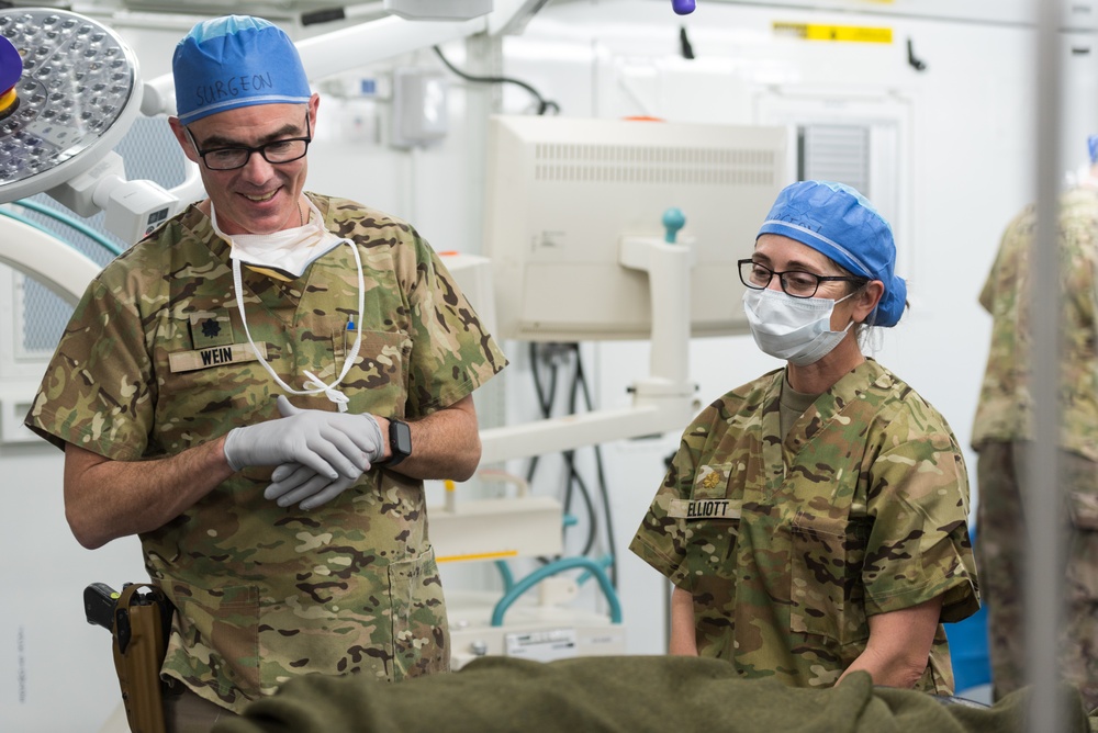 Coalition Members React to Mass Casualty Exercise
