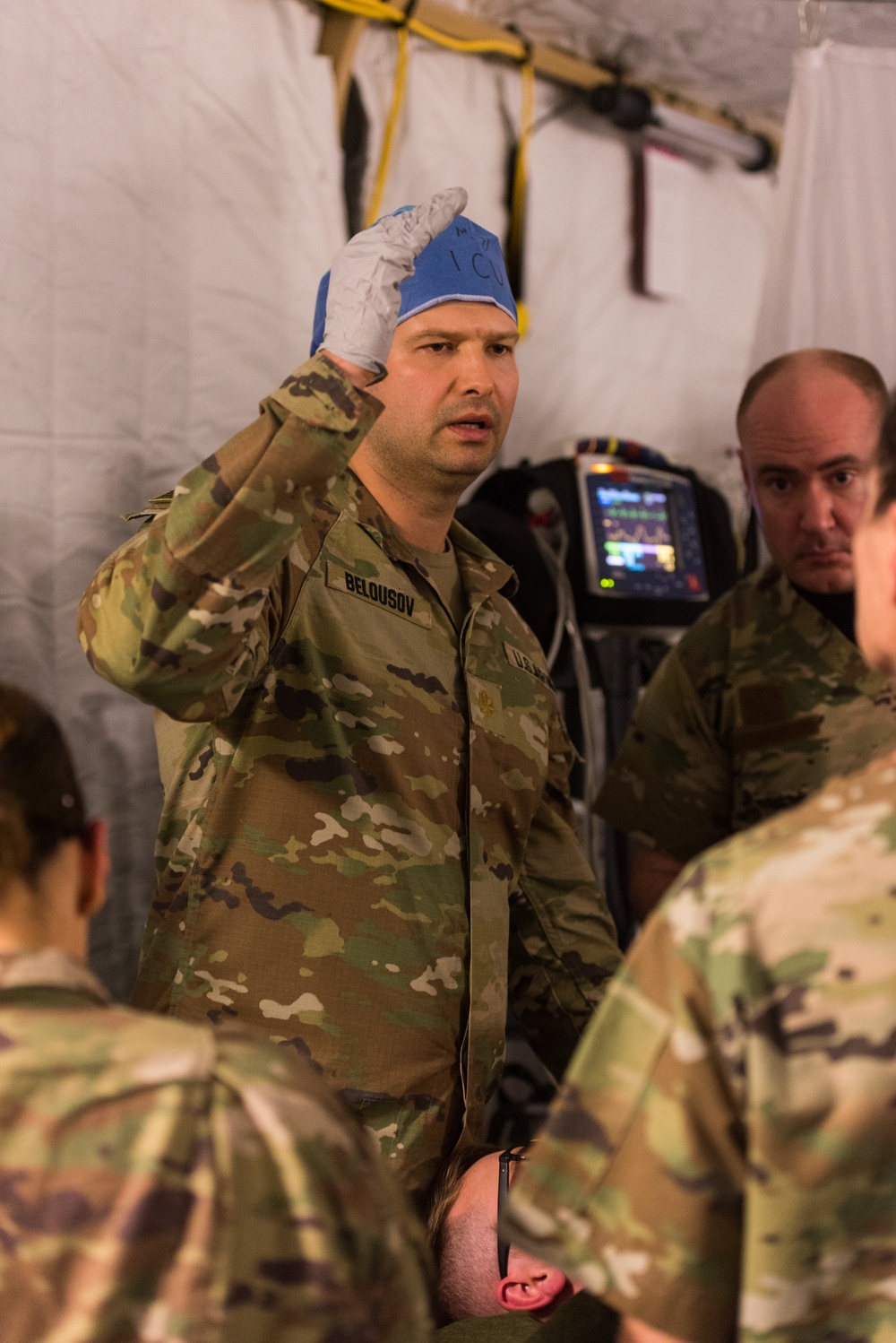 Coalition Members React to Mass Casualty Exercise