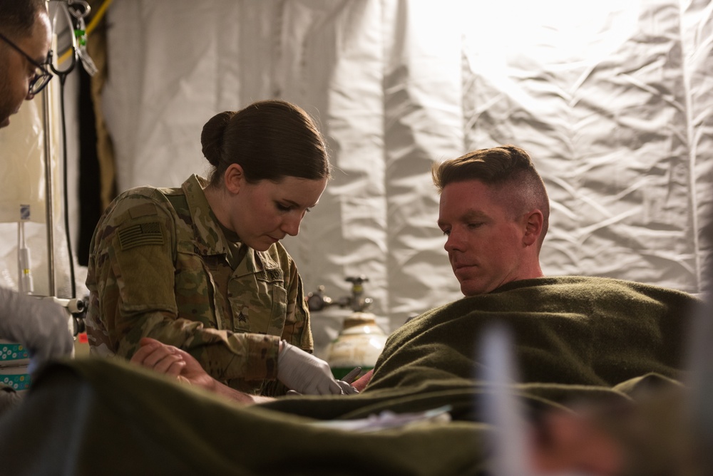 Coalition Members React to Mass Casualty Exercise