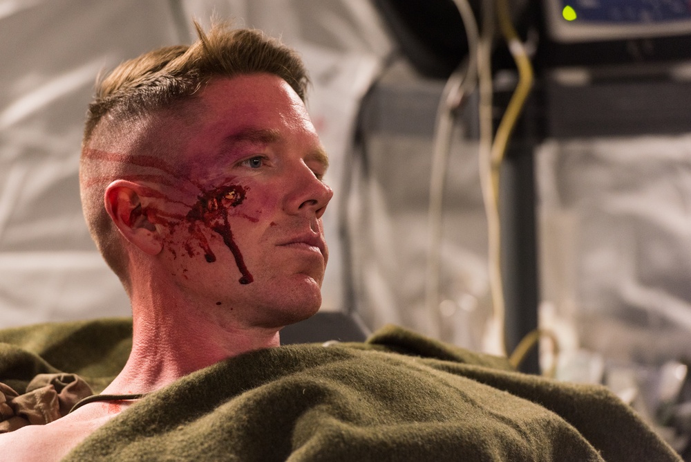 Coalition Members React to Mass Casualty Exercise