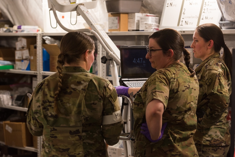 Coalition Members React to Mass Casualty Exercise