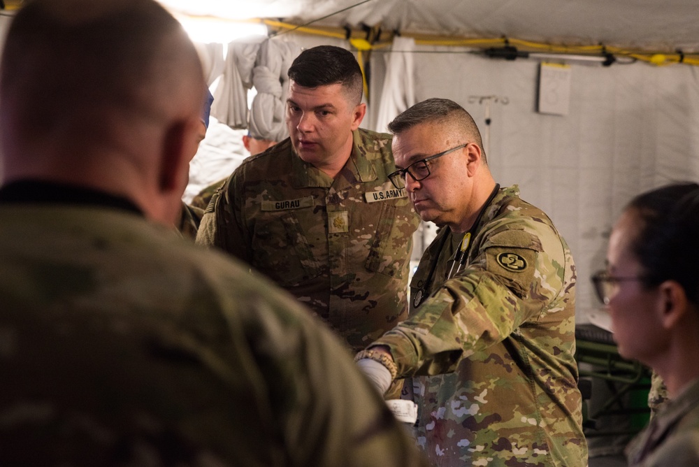 Coalition Members React to Mass Casualty Exercise