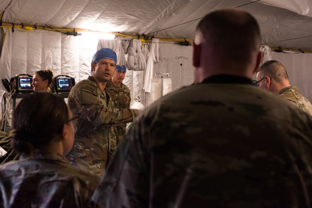 Coalition Members React to Mass Casualty Exercise