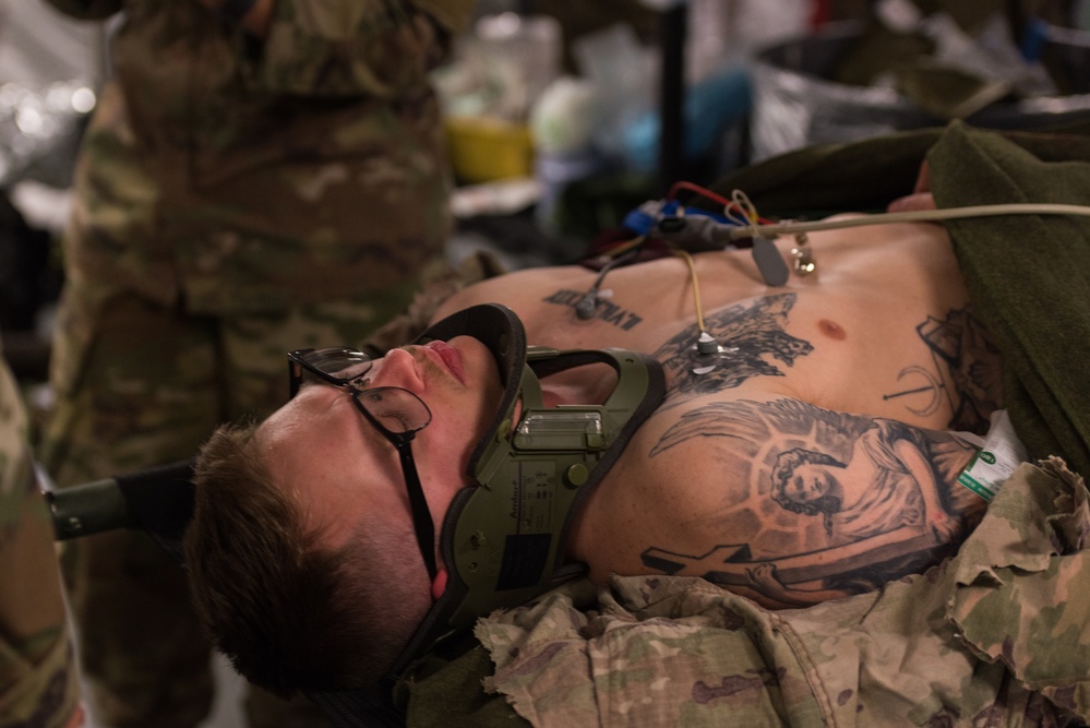 Coalition Members React to Mass Casualty Exercise