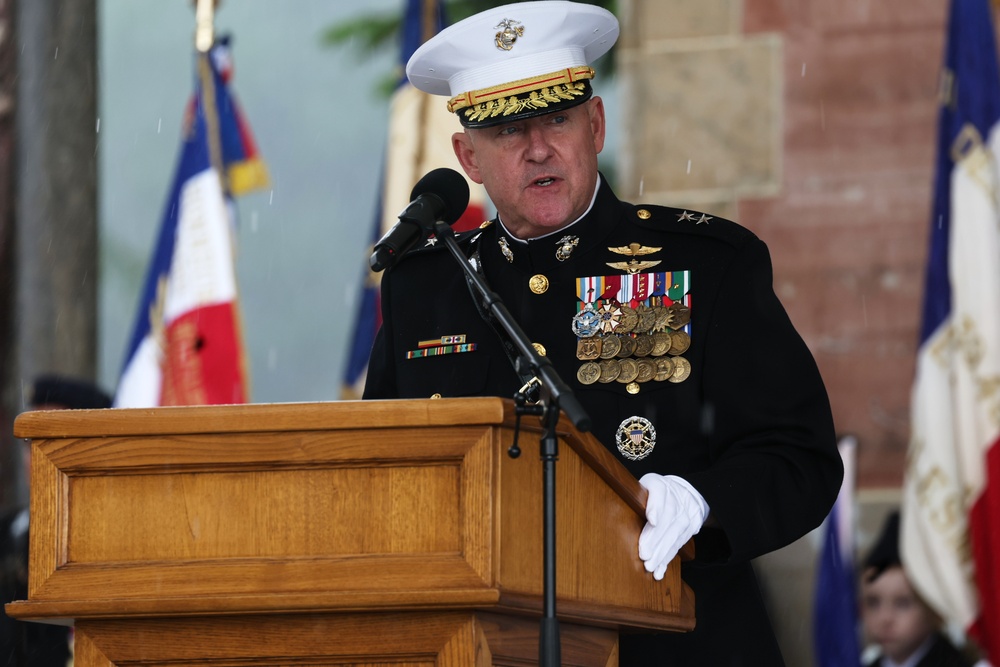 Oise-Aisne Belleau Wood Ceremony 2025
