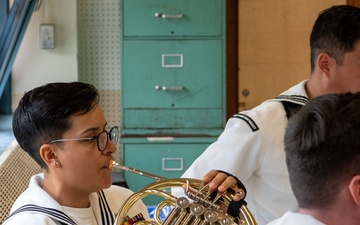 “Crosswinds” performs at Benjamin Cardozo High School