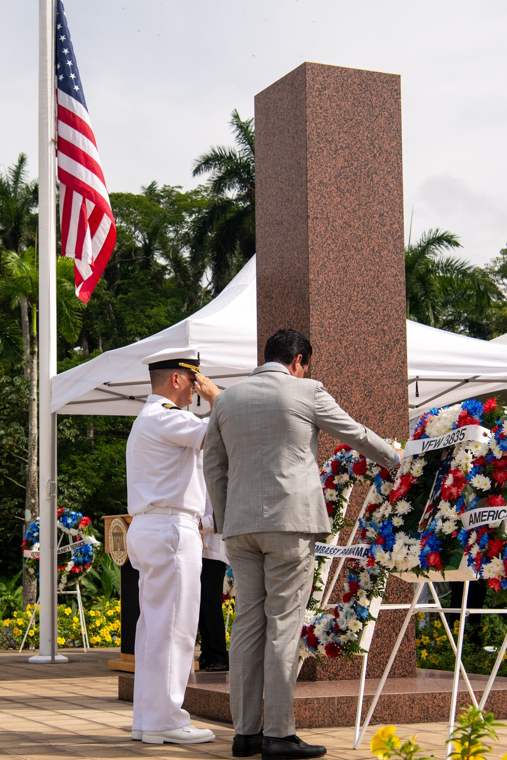 2025 Memorial Day Ceremony Corozal American Cemetery and Memorial, Panama