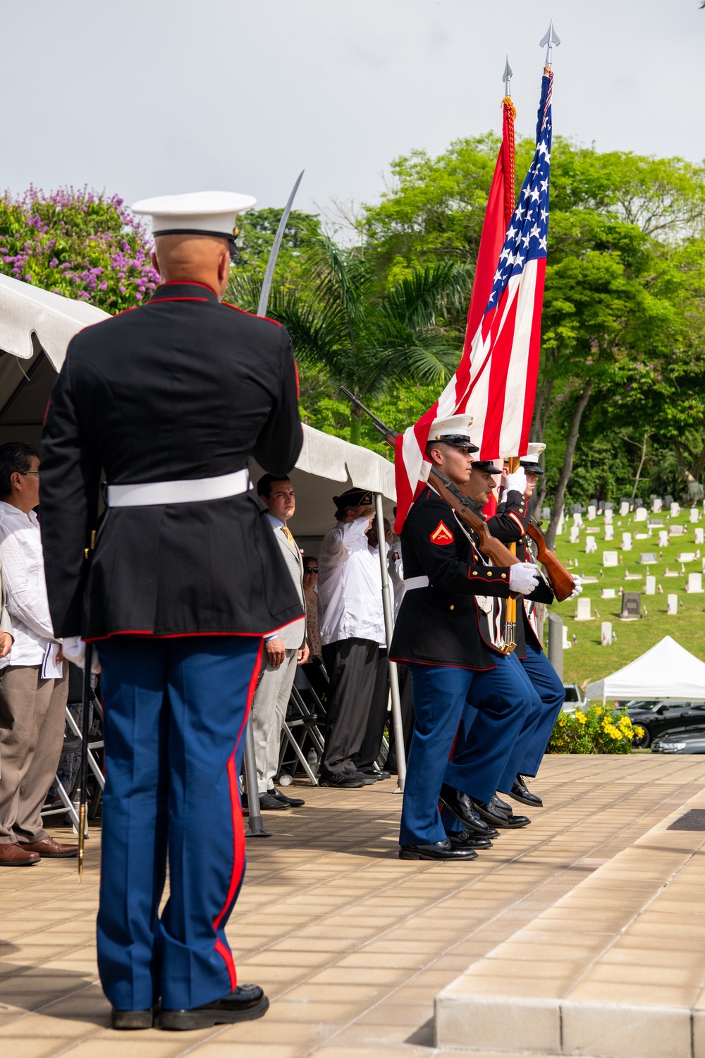 2025 Memorial Day Ceremony Corozal American Cemetery and Memorial, Panama
