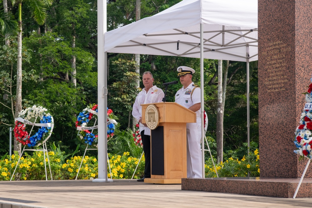 2025 Memorial Day Ceremony Corozal American Cemetery and Memorial, Panama
