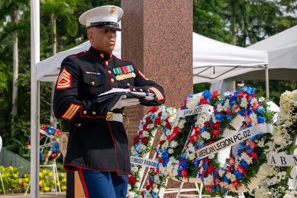 2025 Memorial Day Ceremony Corozal American Cemetery and Memorial, Panama