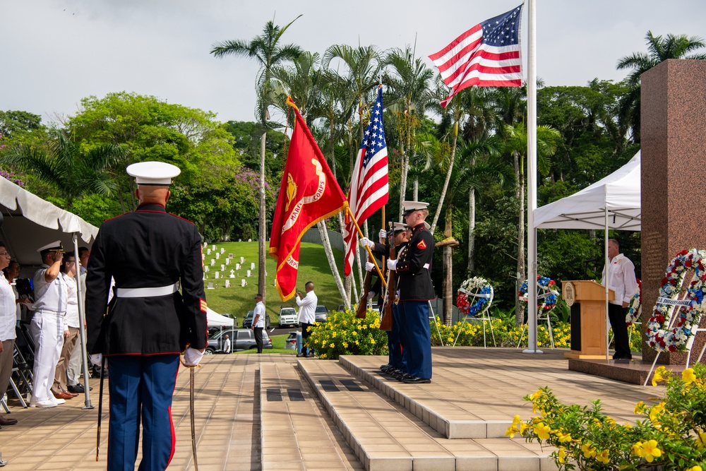 2025 Memorial Day Ceremony Corozal American Cemetery and Memorial, Panama