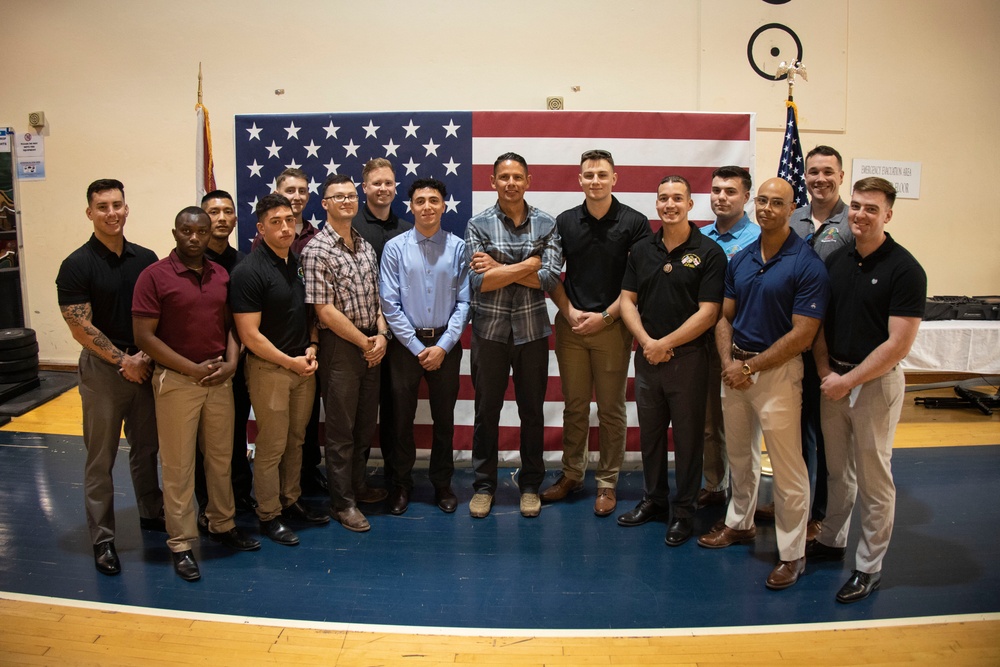 SMMC Ruiz visits U.S. Embassy Baghdad