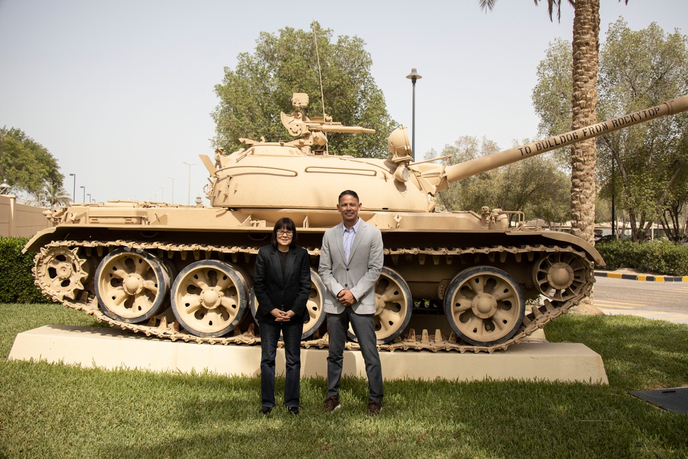 SMMC Ruiz visits U.S. Embassy Kuwait