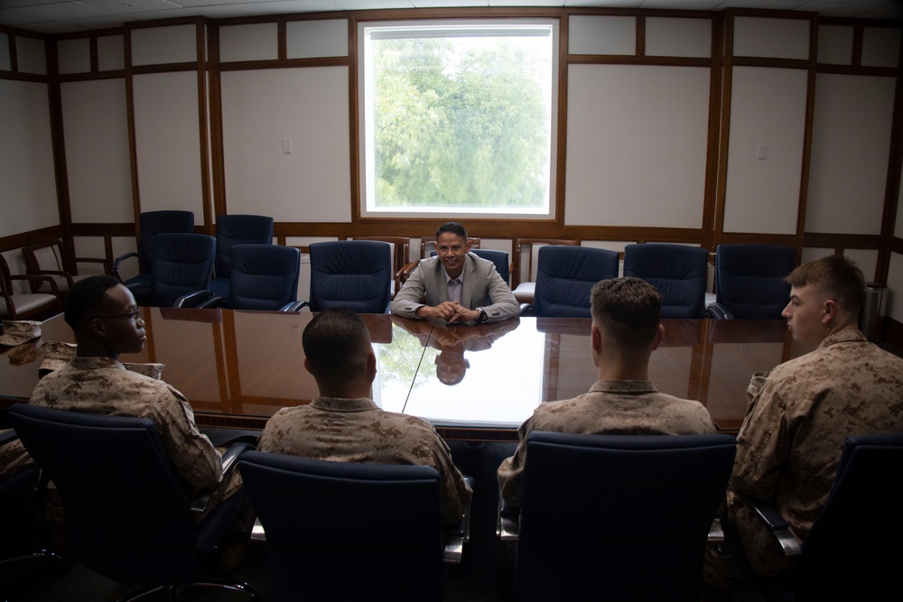 SMMC Ruiz visits U.S. Embassy Kuwait
