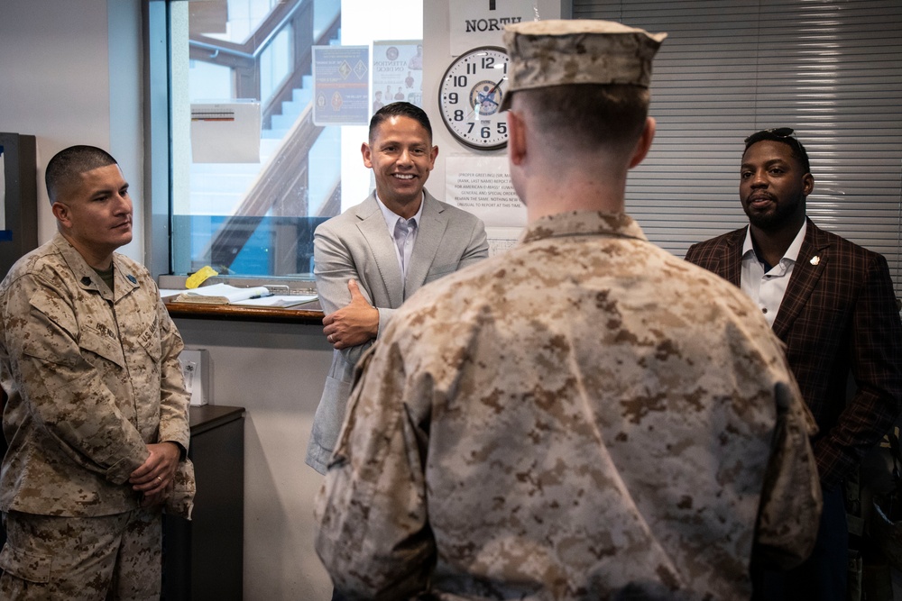 SMMC Ruiz visits U.S. Embassy Kuwait
