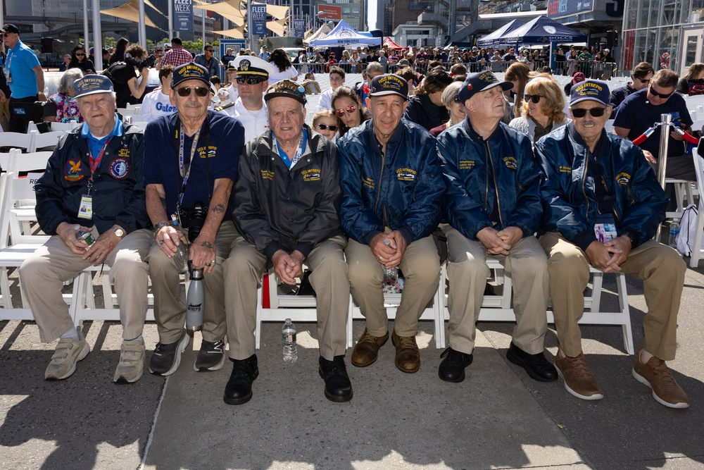 Fleet Week New York 2025 Intrepid Museum Memorial Day Ceremony