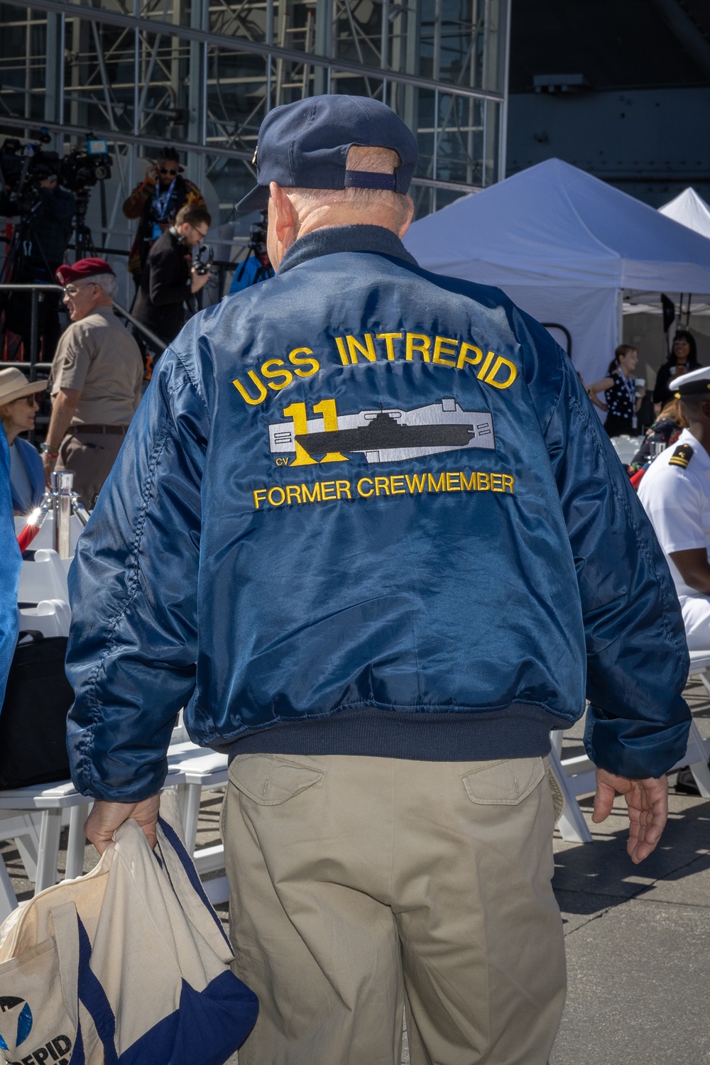 Fleet Week New York 2025 Intrepid Museum Memorial Day Ceremony