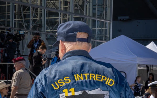 Fleet Week New York 2025 Intrepid Museum Memorial Day Ceremony