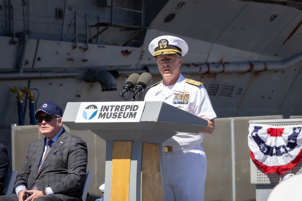 Fleet Week New York 2025 Intrepid Museum Memorial Day Ceremony