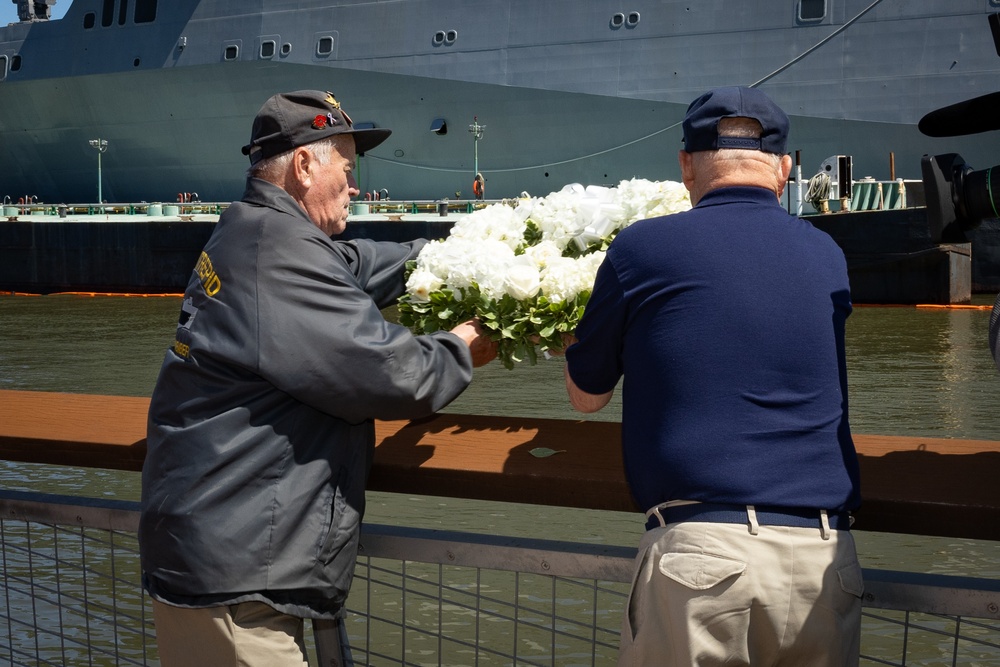 Fleet Week New York 2025 Intrepid Museum Memorial Day Ceremony