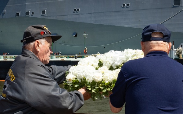 Fleet Week New York 2025 Intrepid Museum Memorial Day Ceremony