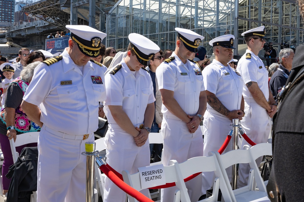 Fleet Week New York 2025 Intrepid Museum Memorial Day Ceremony