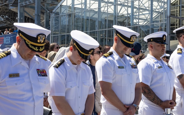 Fleet Week New York 2025 Intrepid Museum Memorial Day Ceremony