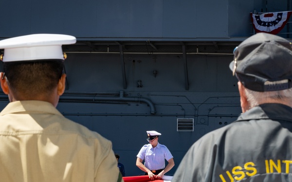 Fleet Week New York 2025 Intrepid Museum Memorial Day Ceremony