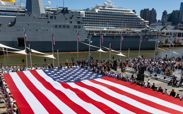 Fleet Week New York 2025 Intrepid Museum Memorial Day Ceremony