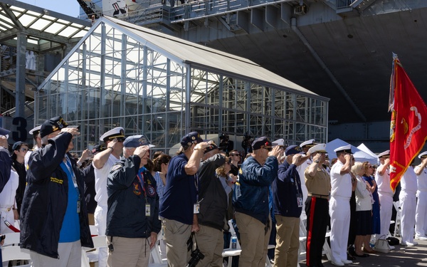 Fleet Week New York 2025 Intrepid Museum Memorial Day Ceremony