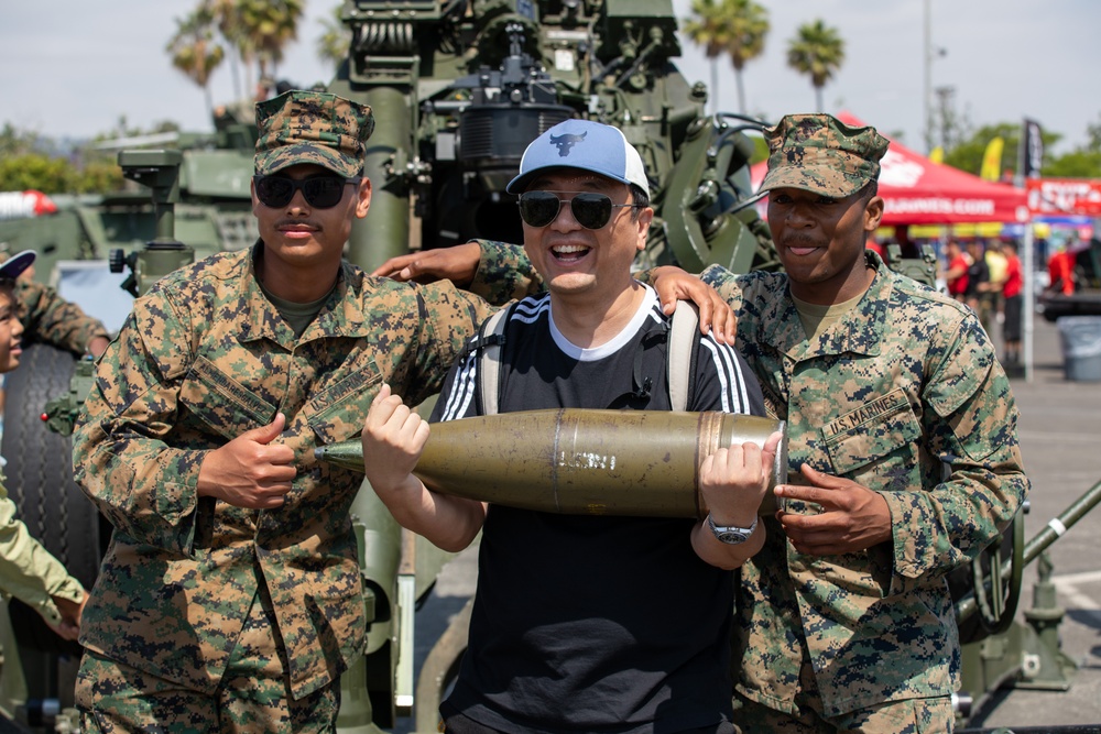 U.S. Service Members Host Expo at USS Iowa Museum for Los Angeles Fleet Week