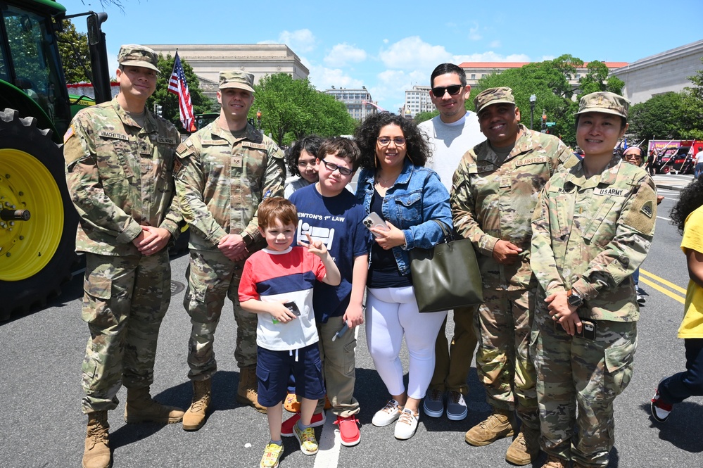 D.C. National Guard Participate in the 2025 National Memorial Day Parade