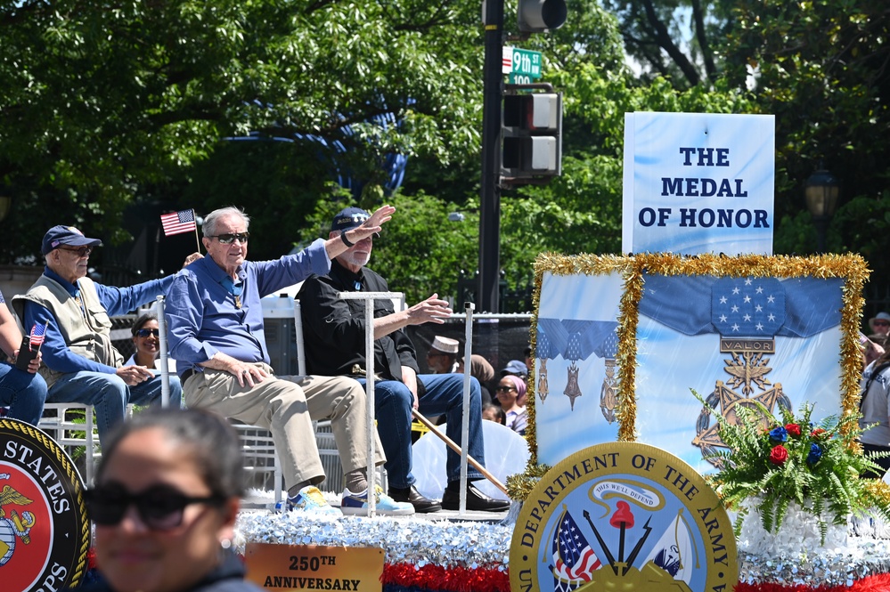D.C. National Guard Participate in the 2025 National Memorial Day Parade