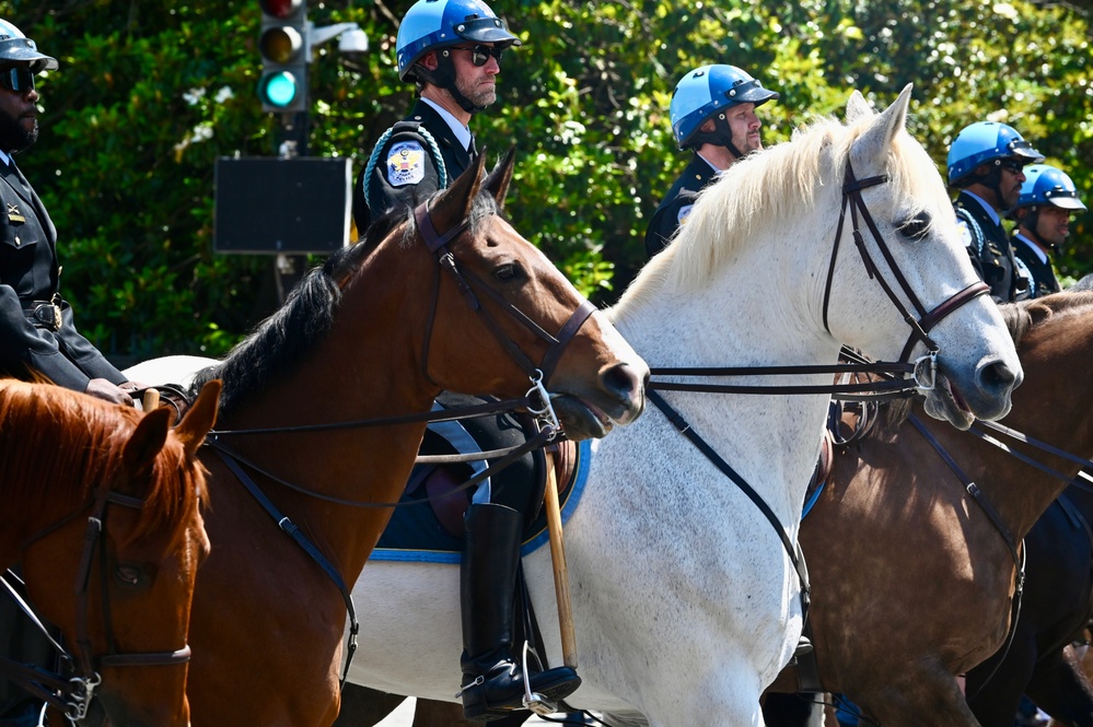 D.C. National Guard Participate in the 2025 National Memorial Day Parade